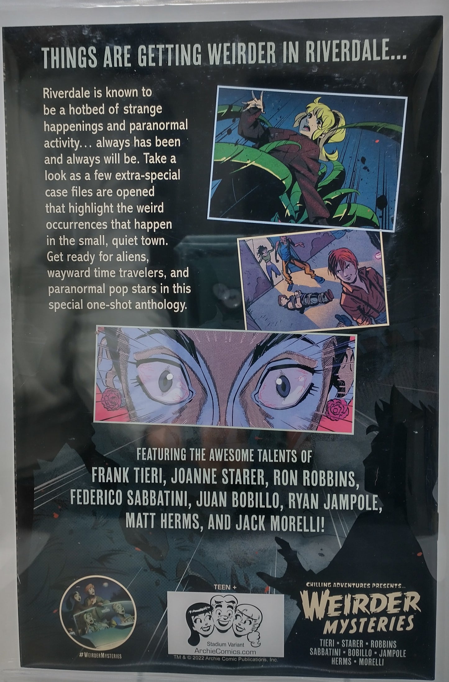CHILLING ADVENTURES PRESENTS: WEIRDER MYSTERIES #1 - ARCHIE 2022 - EGS 9.8 - EXCLUSIVE COVER