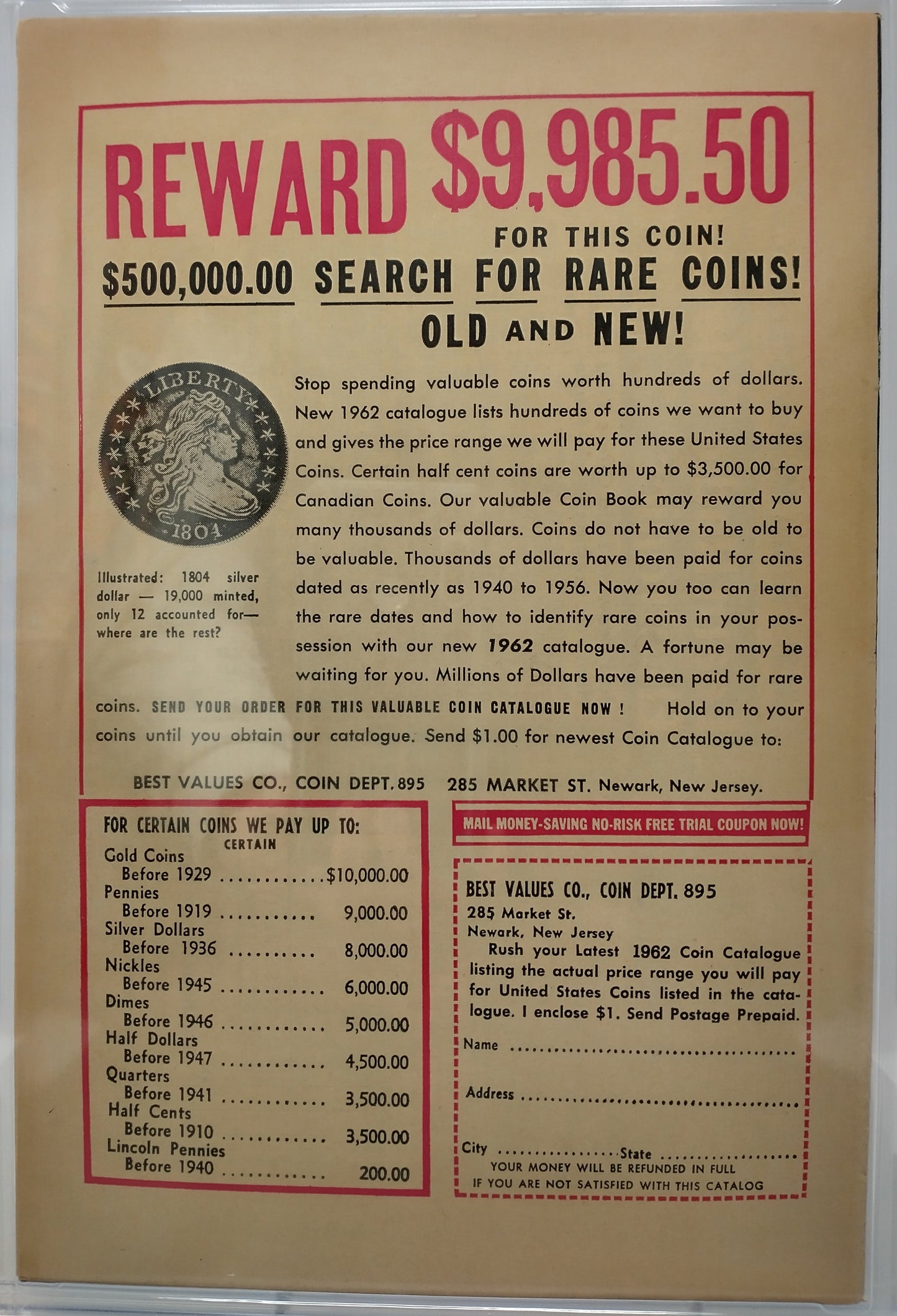 STRANGE TALES #105 - MARVEL 1963 - CGC 7.5 VF- -2ND APPEARANCE OF WIZARD, FANTASTIC FOUR