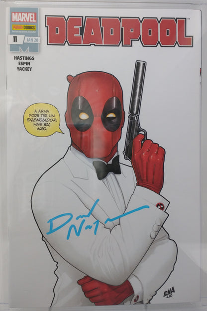 SECRET AGENT DEADPOOL #1 - MARVEL 2020 - CGC 9.4 NM - SIGNED BY DAVID NAKYAMA