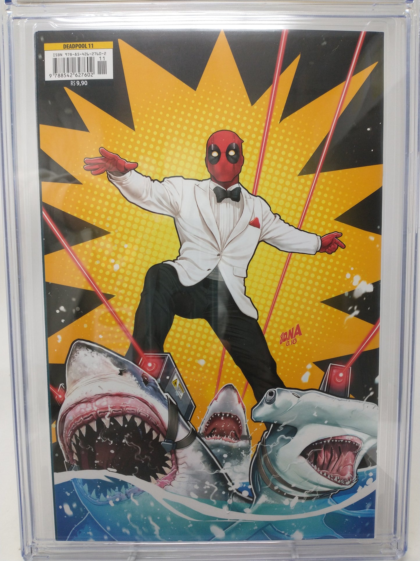 SECRET AGENT DEADPOOL #1 - MARVEL 2020 - CGC 9.4 NM - SIGNED BY DAVID NAKYAMA