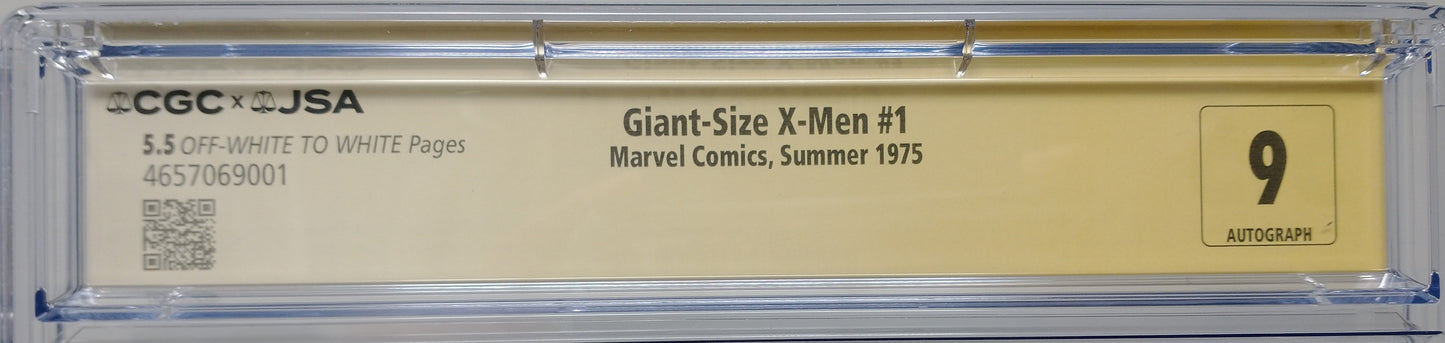 GIANT-SIZED X-MEN #1 - MARVEL 1975 - CGC 5.5 FN- - 2ND WOLVERINE, INTRO NEW X-MEN