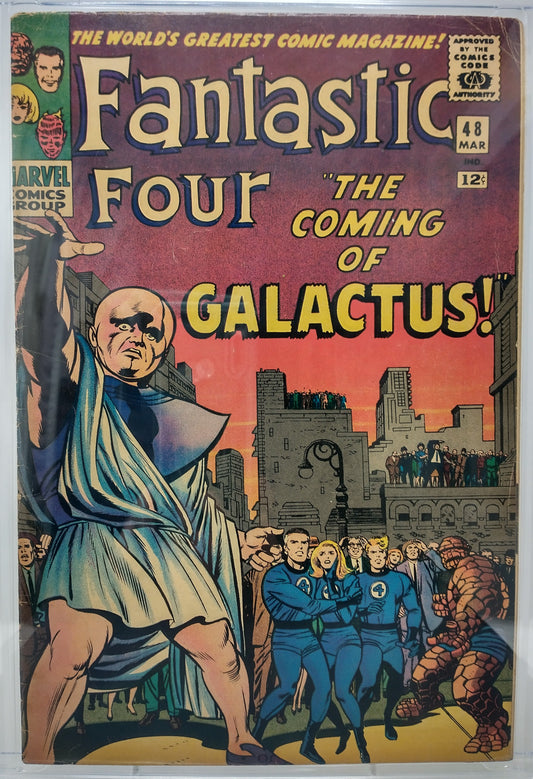 FANTASTIC FOUR #48 - MARVEL 1966 - CGC 5.5 FN- - 1ST SILVER SURFER & GALACTUS