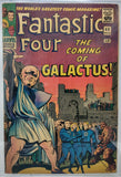 FANTASTIC FOUR #48 - MARVEL 1966 - CGC 5.5 FN- - 1ST SILVER SURFER & GALACTUS