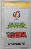 VAMPIRELLA PREY FOR THE SINNER - DYNAMITE 2021 - CGC 9.8 - SIGNED BY BASALDUA VARIANT