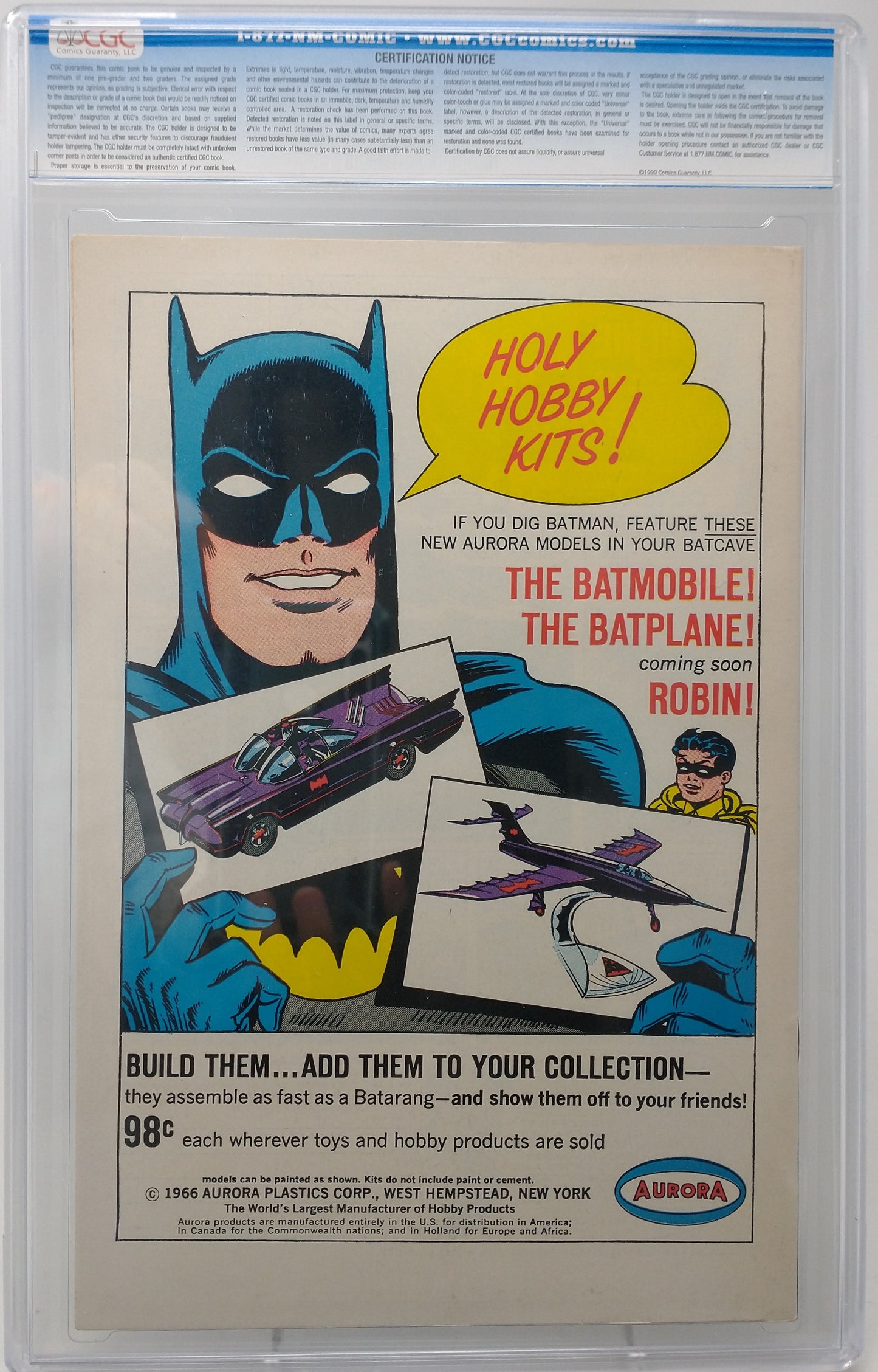 BRAVE AND THE BOLD #68 - DC 1966 - CGC 9.2 NM- - 6TH RIDDLER, DALLAS STEPHENS PEDIGREE