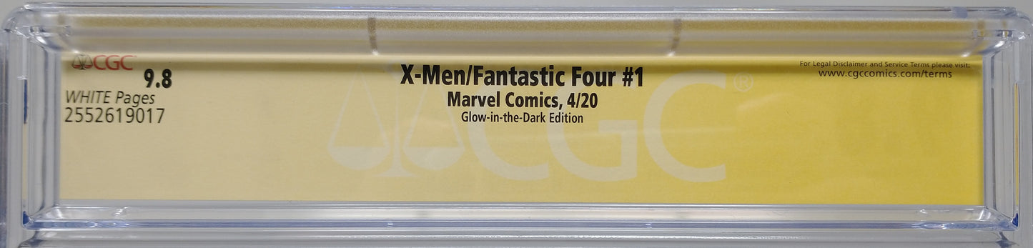 X-MEN/FANTASTIC FOUR #1 - MARVEL 2020 - CGC 9.8 - FRANK CHO SIGNED GIND VARIANT