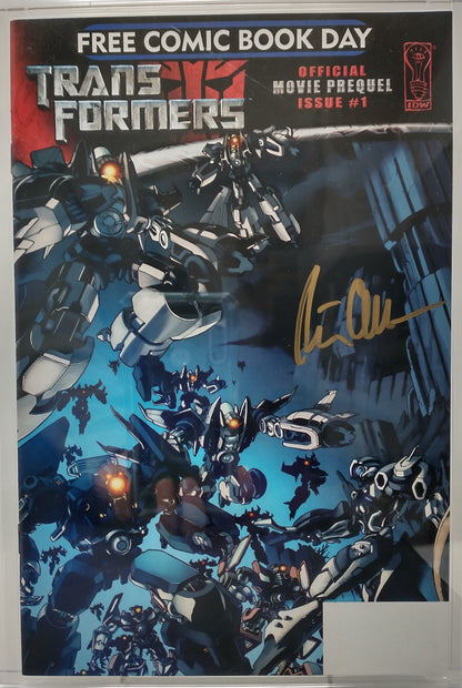 TRANSFORMERS: MOVIE PREQUEL #1 - IDW 2007 - CGC 9.8 - PETER CULLEN SIGNED