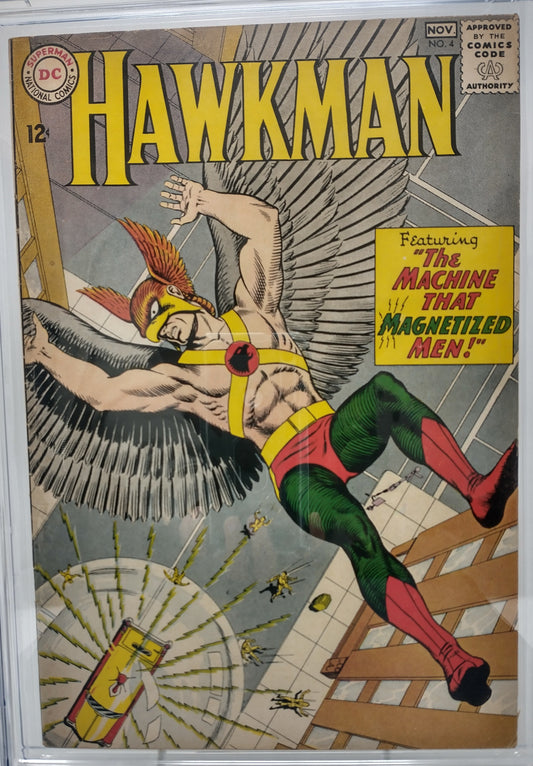 HAWKMAN #4 - DC 1964 - CGC 5.0 - 1ST ZATANNA APPEARANCE