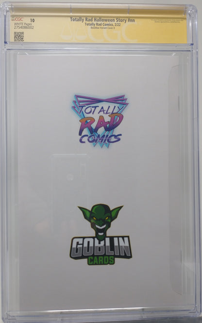 TOTALLY RAD HALLOWEEN STORY #NN - 2022 - CGC 10 MT - SIGNED BASALDUA