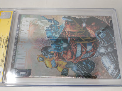 TRANSFORMERS #1 - IDW 2019 - CGC 9.4 - PETER CULLEN SIGNED