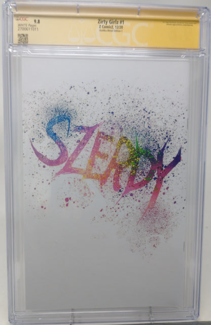 ZIRTY GIRLZ #1 - Z COMICZ 2020 - CGC 9.8 - AHSOKA METAL NUDE CVR NATHAN SZERDY