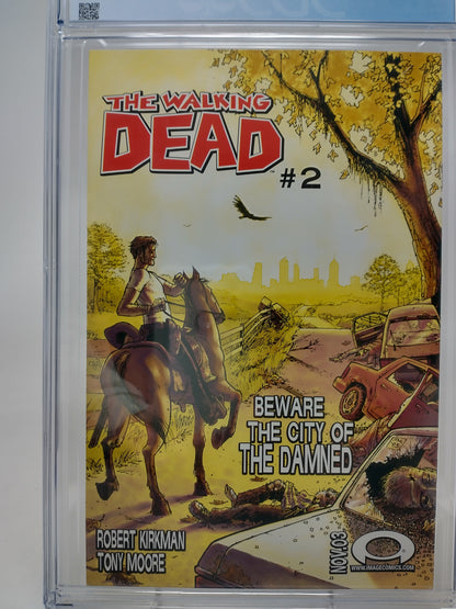 THE WALKING DEAD #1 - IMAGE 2003 - CGC 9.8 - 1ST RICK GRIMES APPEARANCE