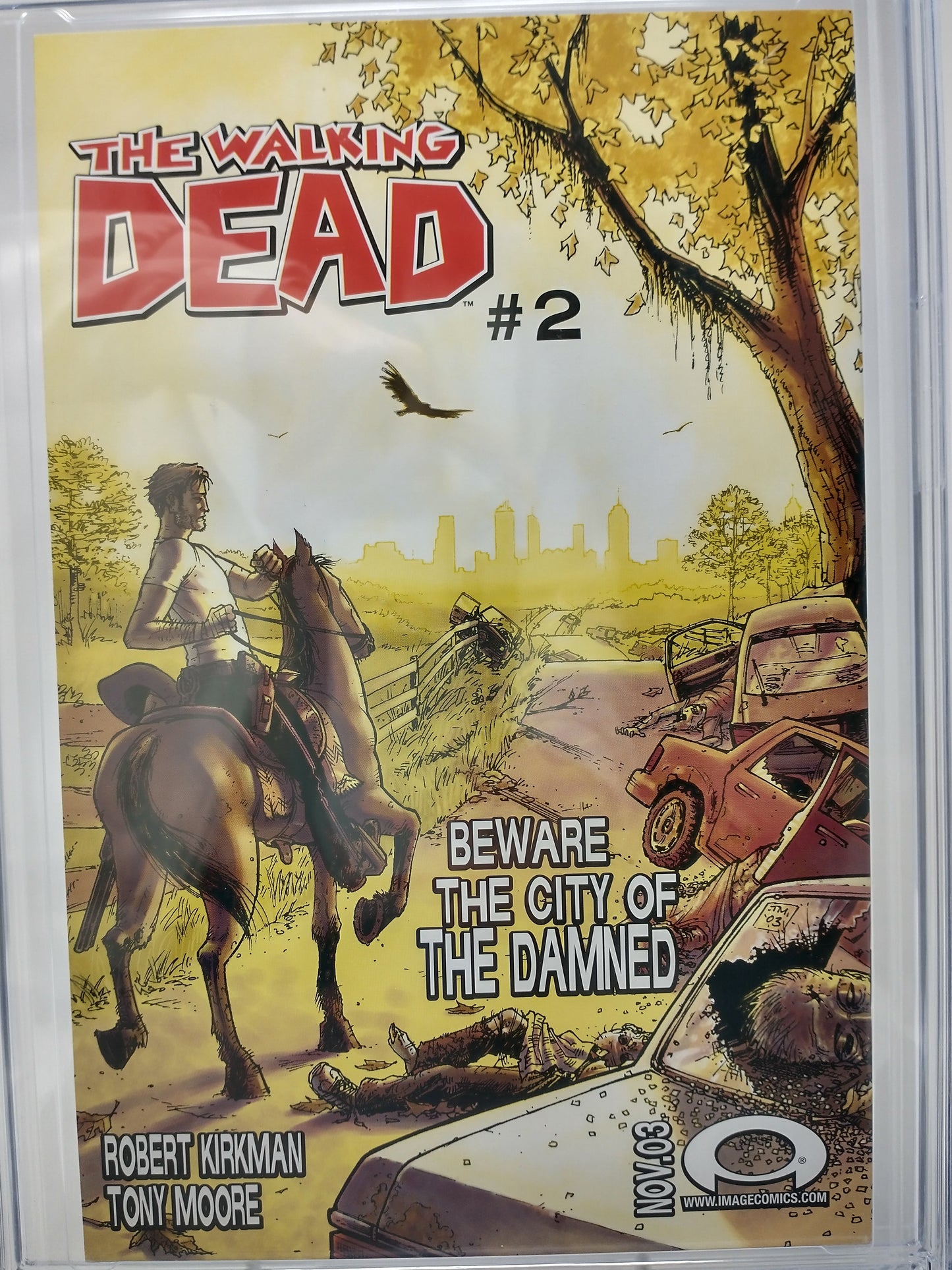 THE WALKING DEAD #1 - IMAGE 2003 - CGC 9.8 - 1ST RICK GRIMES APPEARANCE