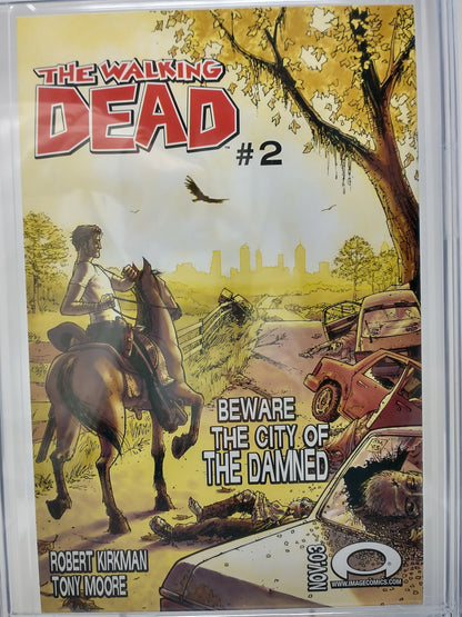 THE WALKING DEAD #1 - IMAGE 2003 - CGC 9.8 - 1ST RICK GRIMES APPEARANCE