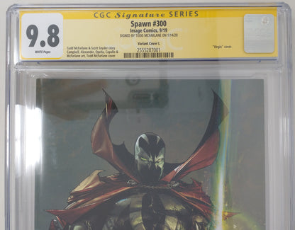 SPAWN #300 - IMAGE COMICS 2019 - CGC 9.8 - SIGNED TODD MCFARLANE