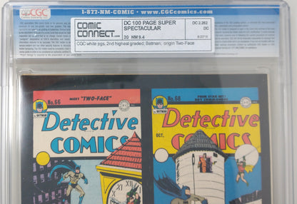 DC 100 PAGE SUPER SPECTACULAR #20 - DC 1973 - CGC 9.4