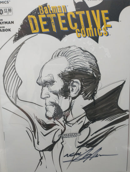 DETECTIVE COMICS #20 - DC 2013 - CGC 9.8 - SIGNED SKETCH BY NEAL ADAMS