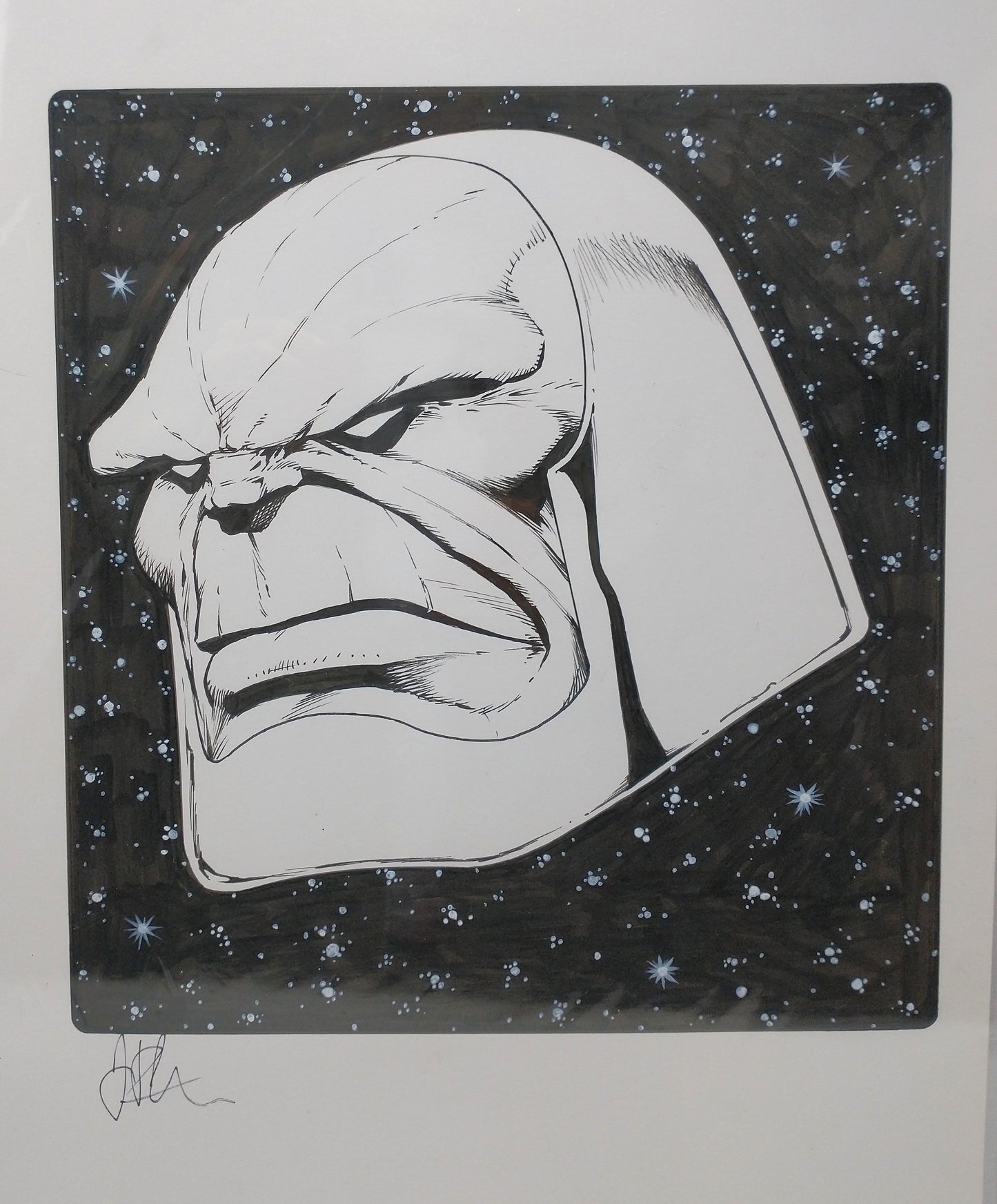 DARKSEID ORIGINAL ARTWORK BY JIM STARLIN
