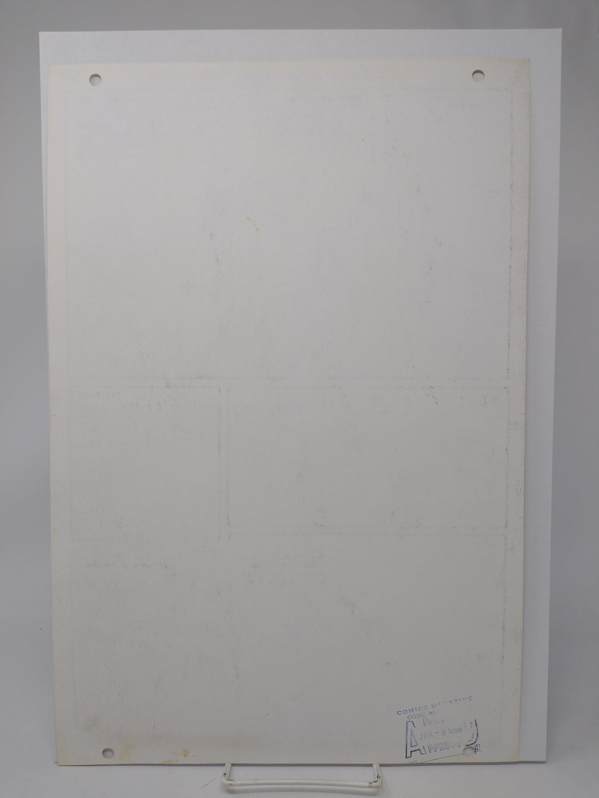 SHOWCASE #74 PAGE 17 - 1968 ORIGINAL ART BY HOWARD POST