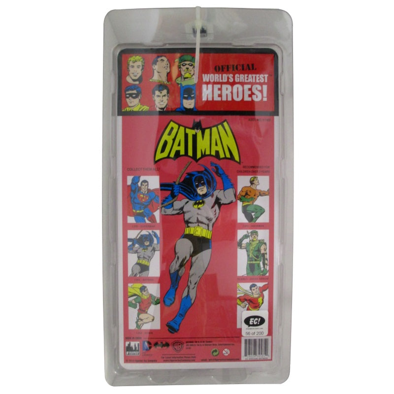 KRESGE RETRO BATMAN REMOVABLE COWL 8IN EC EXCLUSIVE AF  - EMERALD CITY