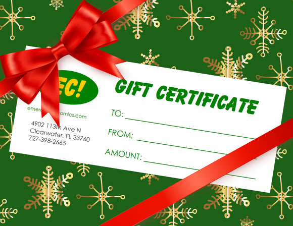 Emerald City IN-STORE Gift Certificate!