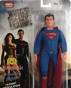 MEGO DC SUPERMAN JUSTICE LEAGUE HENRY CAVIL 8IN AF