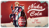 Playmat: MTG Fallout - Nuka Girl Holofoil (Z)
