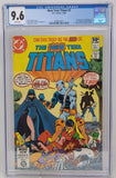 NEW TEEN TITANS #2 ~ DC 1980 ~ CGC 9.6