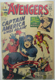 AVENGERS #4 - MARVEL 1964 - CBCS 2.5 GD - 1ST SILVER AGE CAPTAIN AMERICA