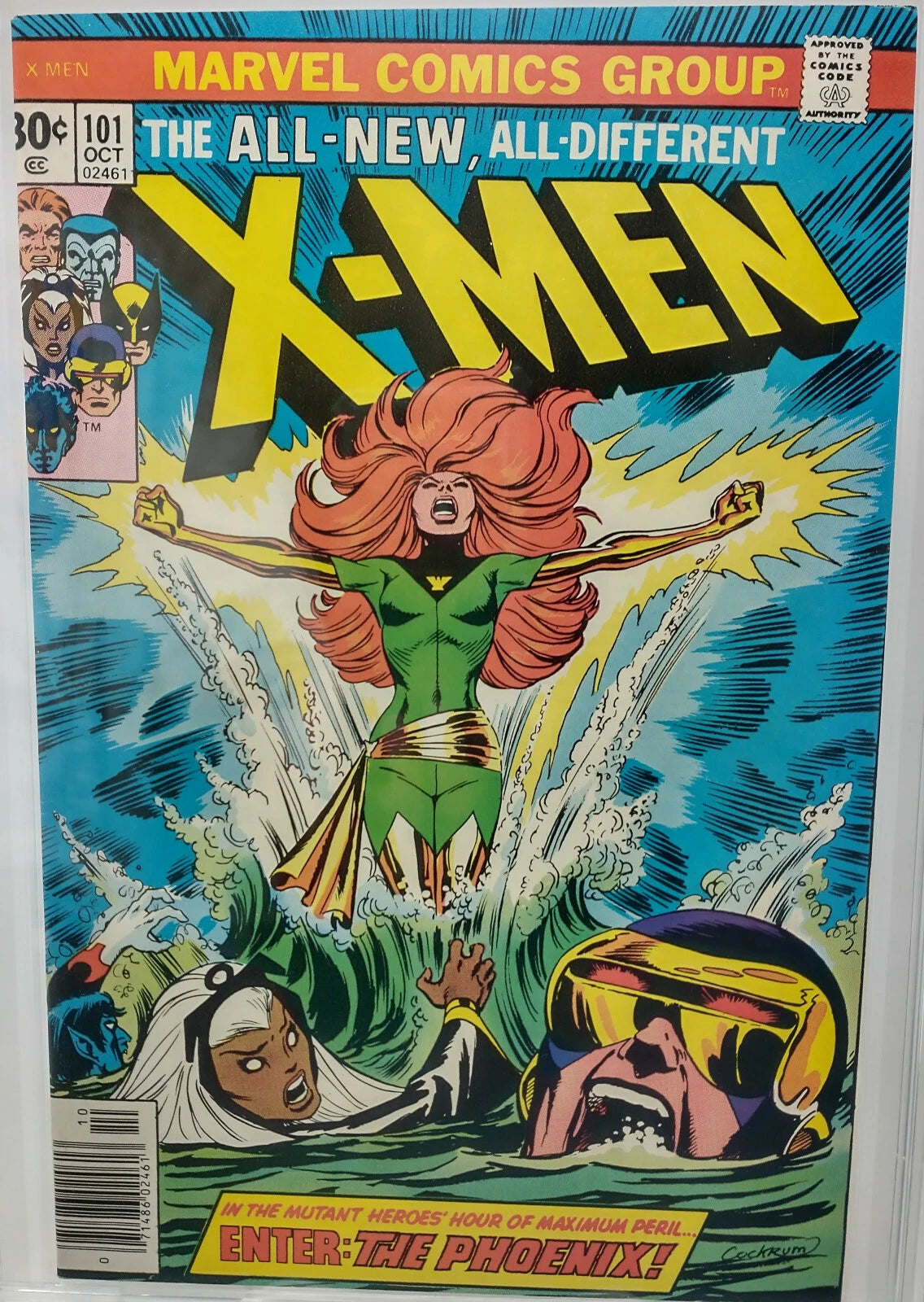 X-MEN #101 - MARVEL 1976 - CBCS 9.2 NM- - 1ST PHOENIX