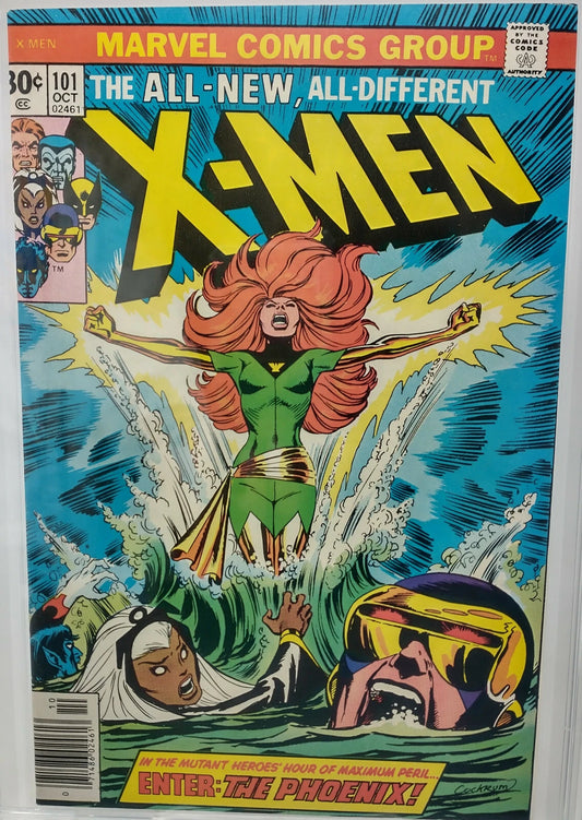 X-MEN #101 - MARVEL 1976 - CBCS 9.2 NM- - 1ST PHOENIX