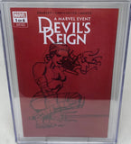 DEVILS REIGN #1 - MARVEL 2022 - CGC 9.8 - FRANK MILLER SKETCH AND SIGNED