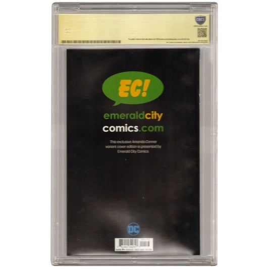 HARLEY QUINN #1 CBCS 9.8 EMERALD CITY EXCLUSIVE COVER-SIGNED BY AMANDA CONNER AND JIMMY PALMIOTTI - 10