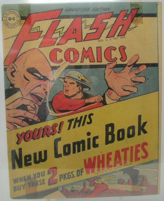 FLASH COMICS WHEATIES PROMOTIONAL ASHCAN - DC 1946 - CGC 5.0 - RARE GOLDEN AGE