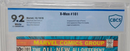 X-MEN #101 - MARVEL 1976 - CBCS 9.2 NM- - 1ST PHOENIX