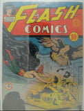FLASH COMICS #25 - DC 1942 - CGC 7.0 - 2ND HAWKGIRL