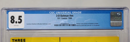 3-D BATMAN - DC 1966 - CGC 8.5