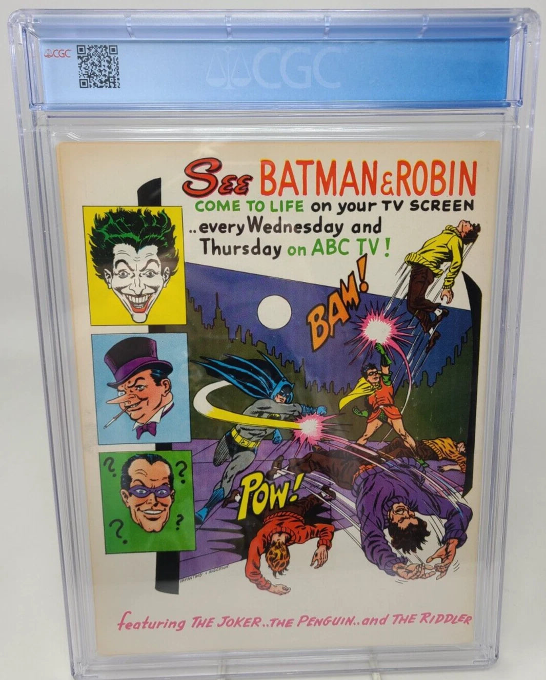 3-D BATMAN - DC 1966 - CGC 8.5