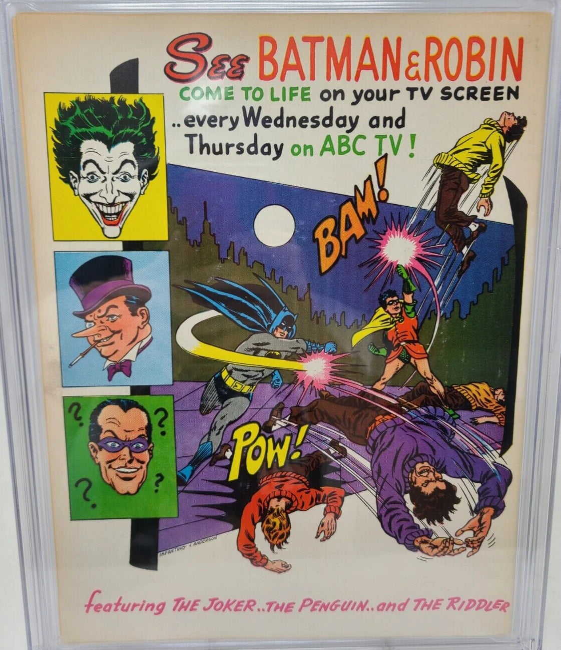 3-D BATMAN - DC 1966 - CGC 8.5