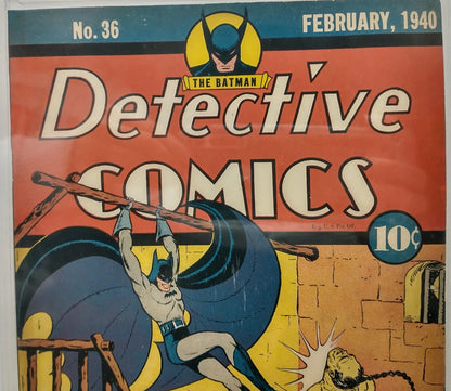 DETECTIVE COMICS #36 - DC 1940 - CGC 8.0 - ORIGIN 1ST HUGO STRANGE