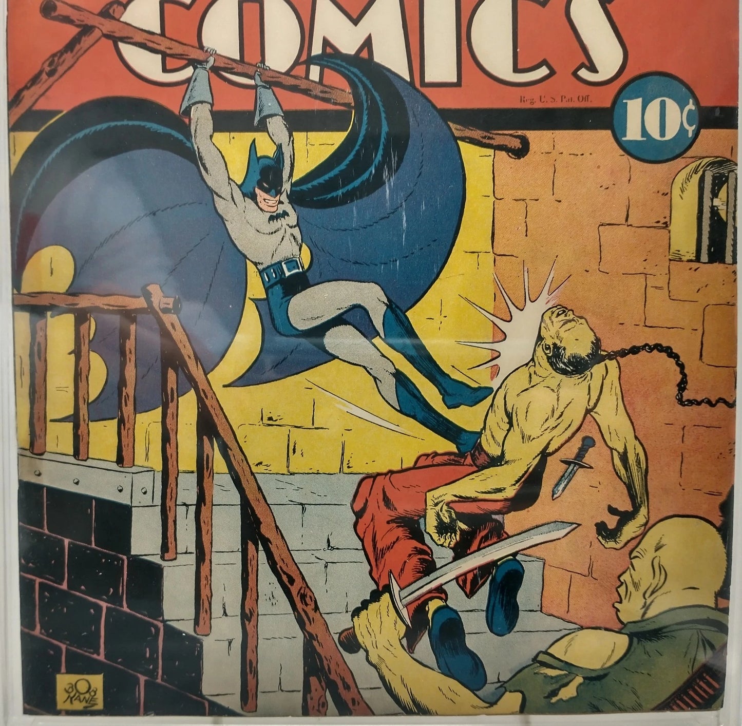 DETECTIVE COMICS #36 - DC 1940 - CGC 8.0 - ORIGIN 1ST HUGO STRANGE