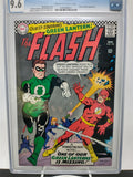 FLASH # 168 - DC 1967 - CGC 9.6 NM - GREEN LANTERN APPEARANCE