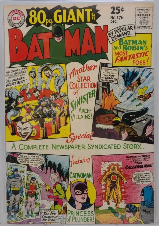 BATMAN #176 - DC 1965 - CGC 9.4 - ALFRED PENNYWORTH COLLECTION