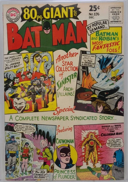 BATMAN #176 - DC 1965 - CGC 9.4 - ALFRED PENNYWORTH COLLECTION