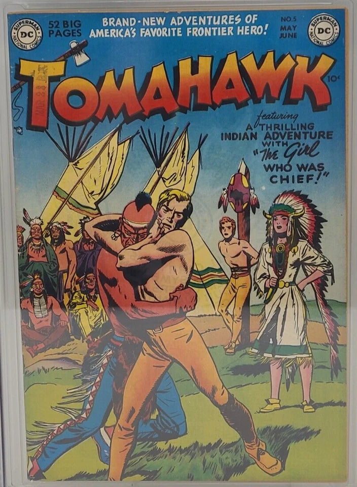 TOMAHAWK #5 - DC 1951 - CGC 8.0