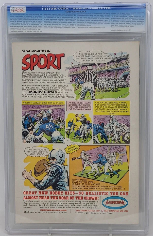 FLASH #157 - DC 1965 - CGC 9.6