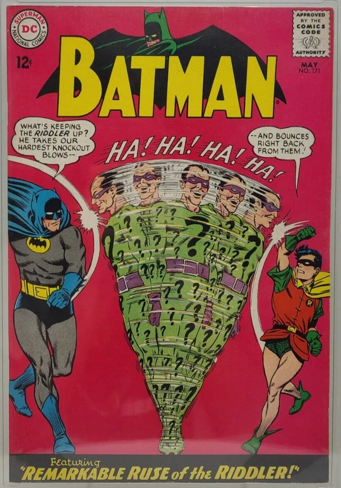 BATMAN #171 - DC 1965 - CGC 8.0 - 1ST SILVER AGE RIDDLER