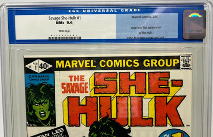 SAVAGE SHE-HULK #1 - MARVEL 1980 - CGC 9.6 NM - 1ST SHE-HULK