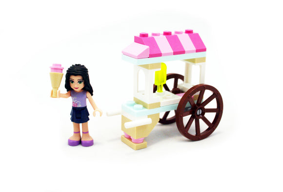 LEGO FRIENDS EMMA WITH ICE CREAM CART - 30106