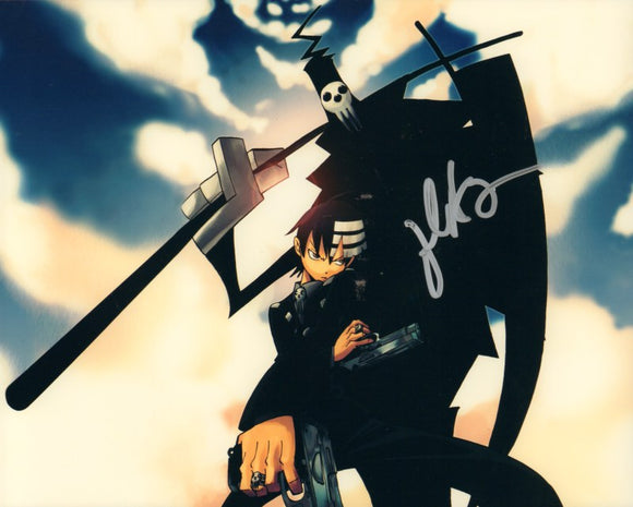 AUTOGRAPHED PHOTO FROM SOUL EATER: TODD HABERKORN AS DEATH THE KID-2